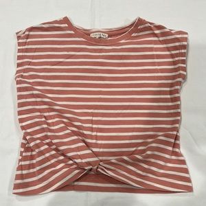 Copper key Cotten shirt, size small.